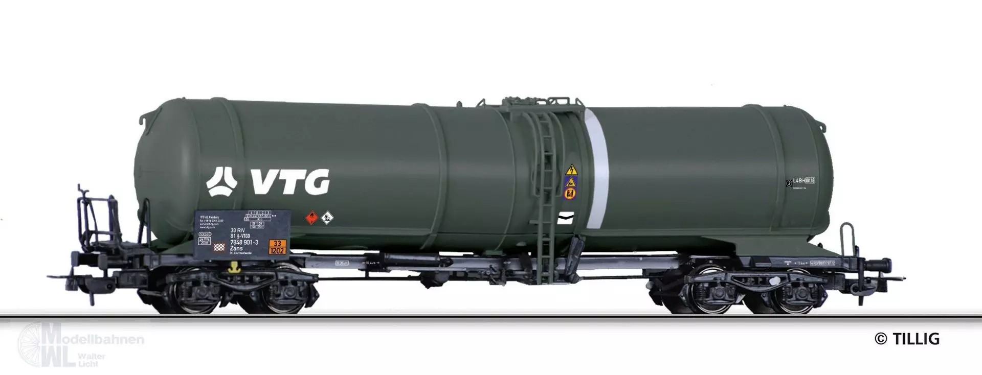 Tillig 77058 - Kesselwagen VTG Ep.VI Zans H0/GL