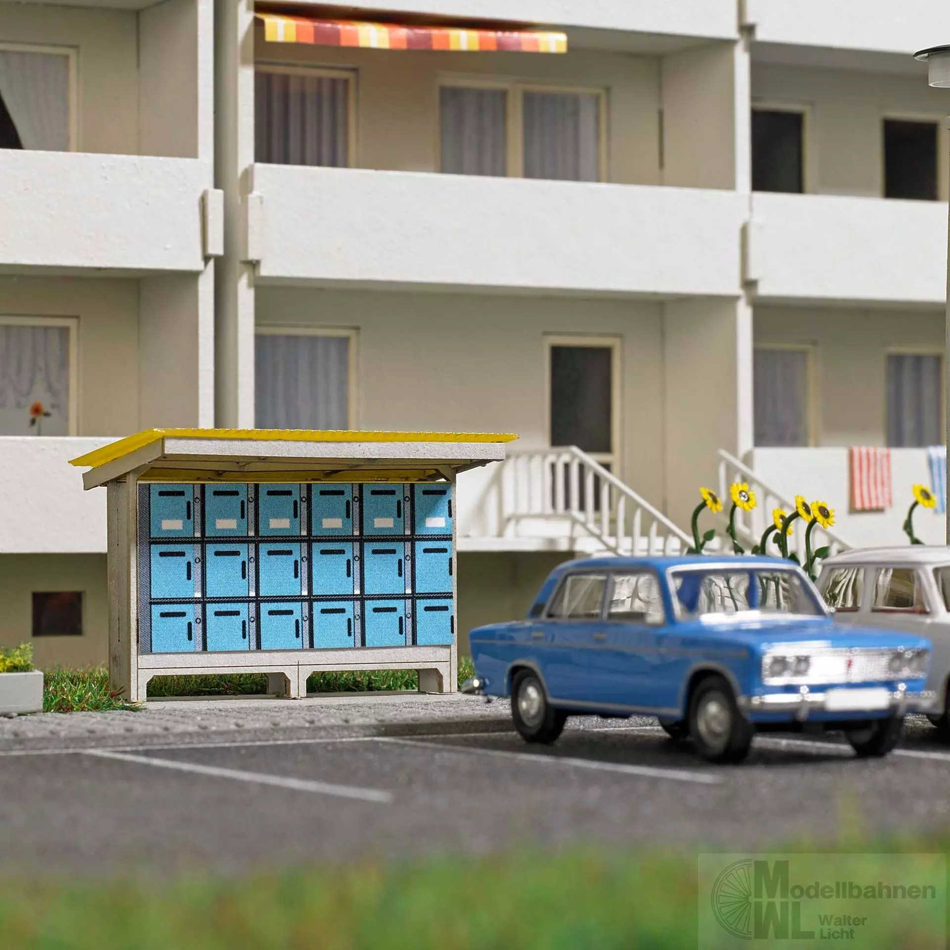 Busch 1845 - Paketzustellanlage H0 1:87