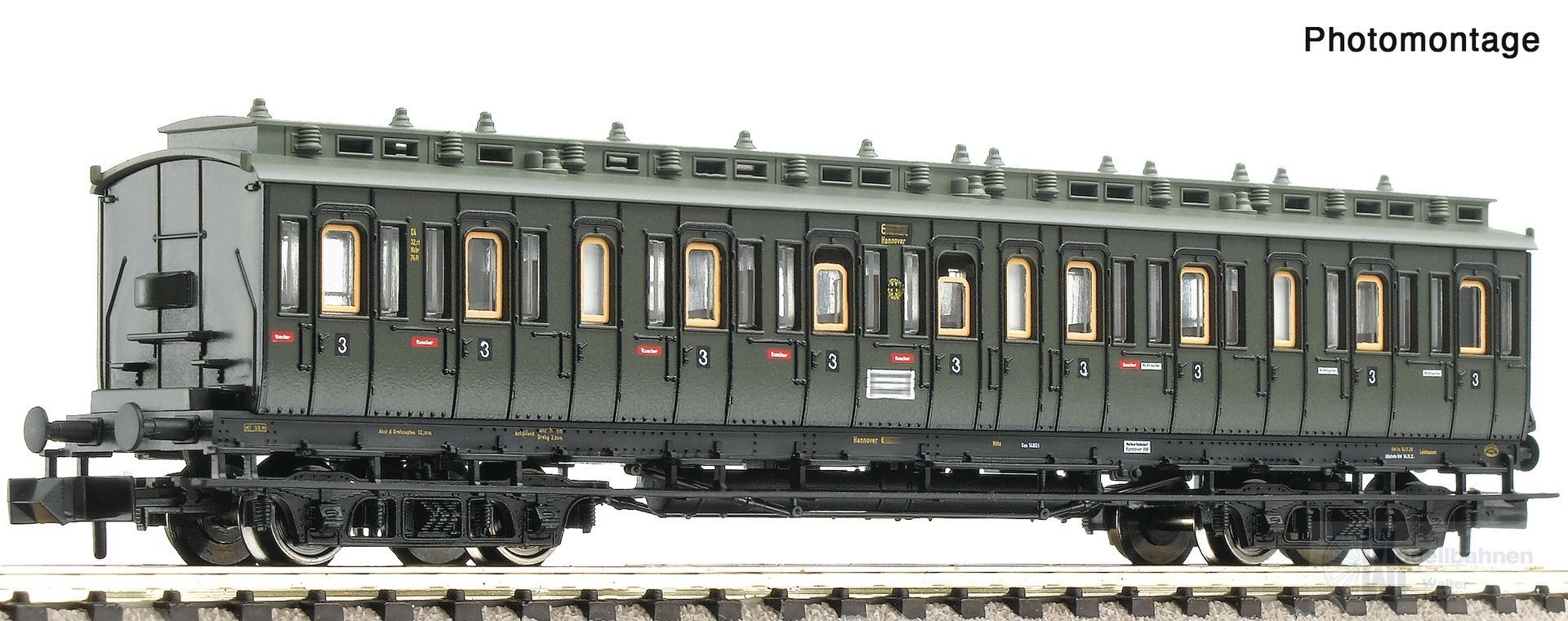Fleischmann 6260101 - Abteilwagen DRG Ep.II 3.Kl. N 1:160
