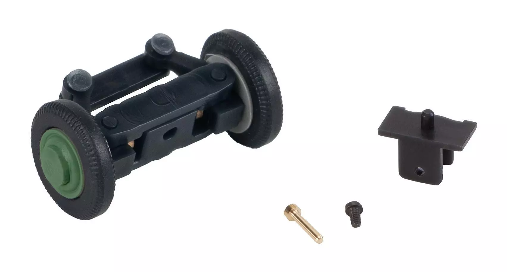 Faller 163019 - Vorderachse komplett montiert für VW Käfer Polizei H0 1:87