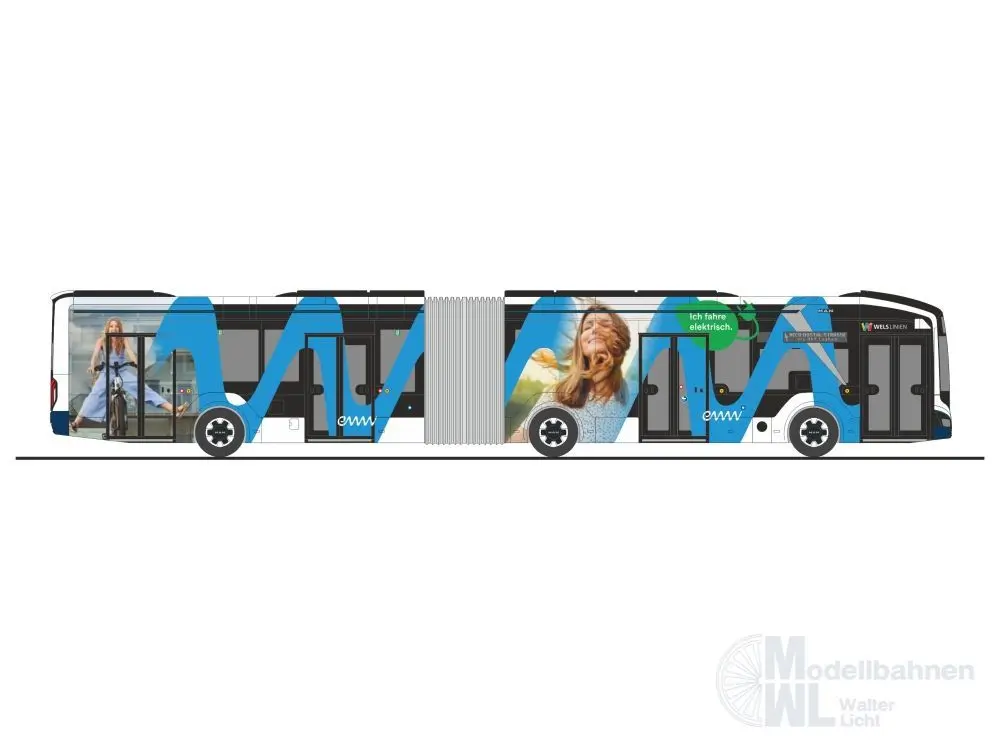 Rietze 76526 - MAN Lion's City 18 E Wels Linien - Sab Tours (AT) H0 1:87