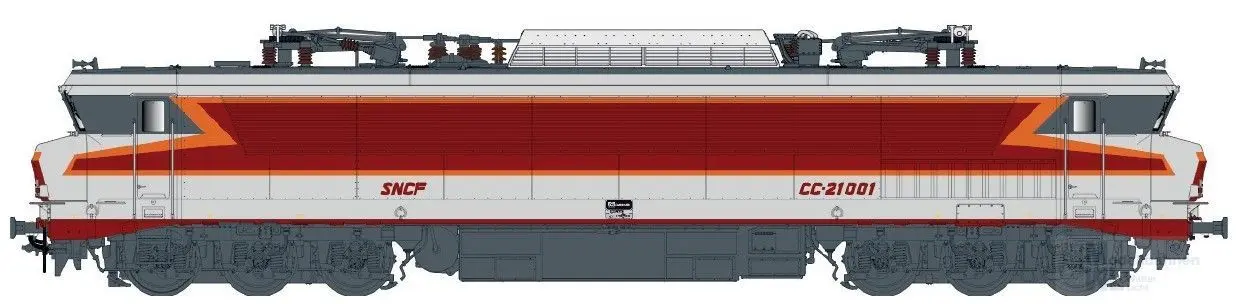 LS Models 10335 - E-Lok CC 21001 SNCF Ep.IV Arzens H0/GL