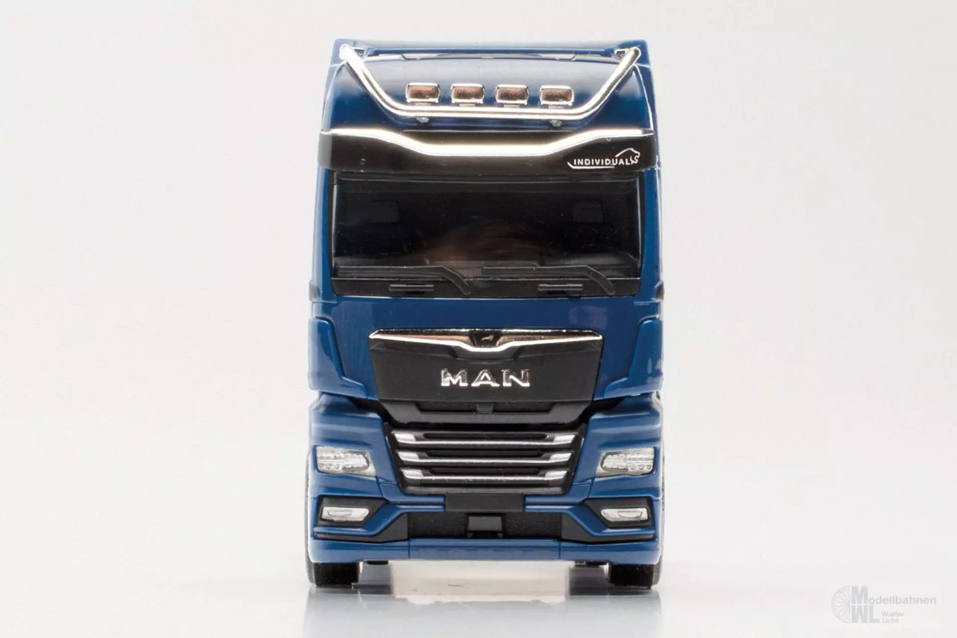 Herpa 54270 - Zub. Sonnenblende und Lampenbügel MAN TGX Individual Bügel chrom H0 1:87