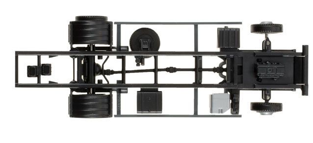 Herpa 84482 - Fahrgestell MAN TGL LKW 75 t für Ladebordwand Inhalt: 2 Stück 1:87