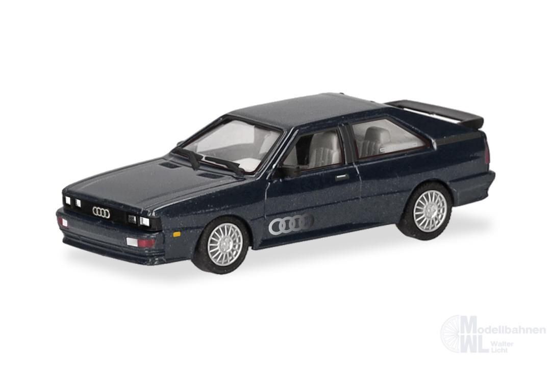 Herpa 033336-006 - Audi Quattro Amazonasblau met. H0 1:87