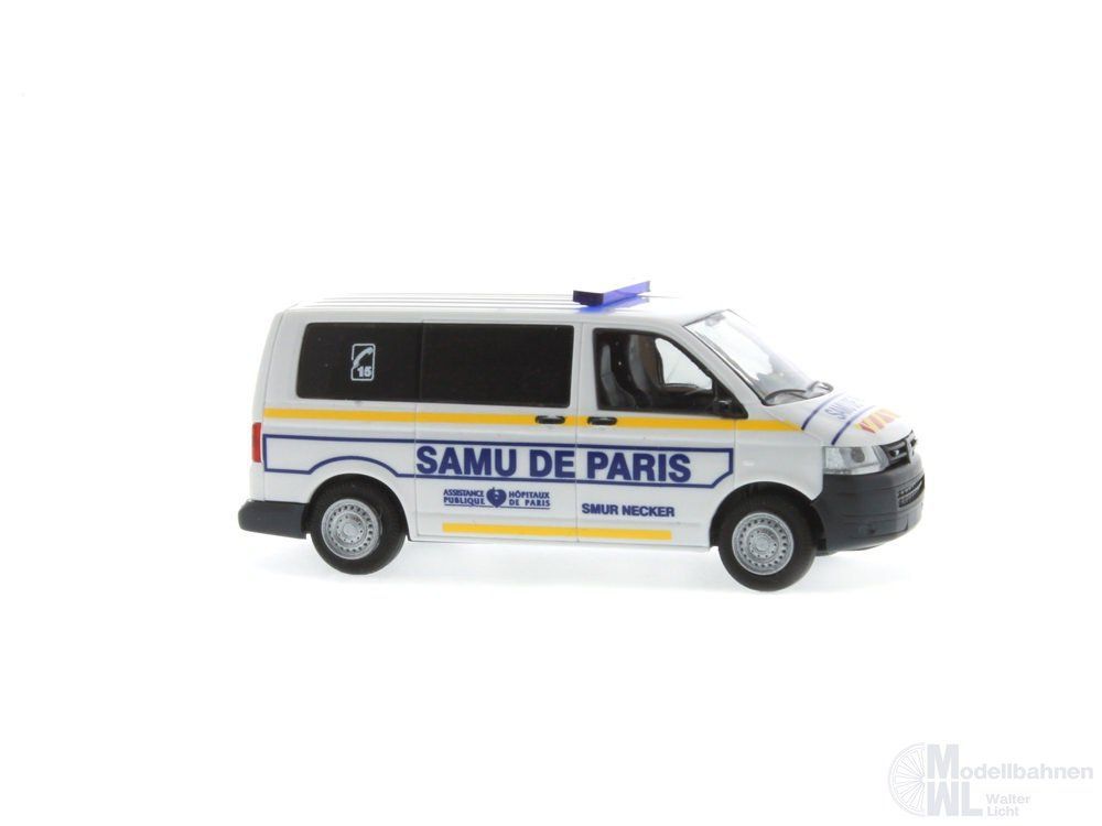 Rietze 53430 - Volkswagen T5 GP Samu de Paris (FR) H0 1:87