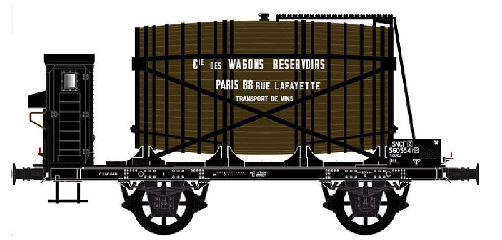 LS Models 30565 - Weinwagen OCEM SNCF/WR Ep.IIIa H0/GL