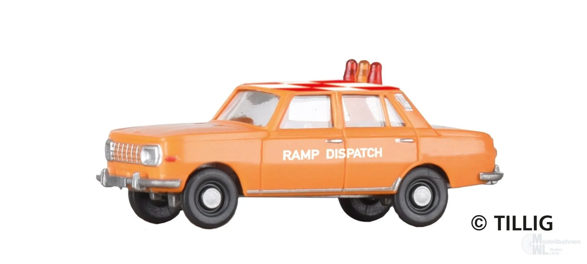 Tillig 08709 - PKW Wartburg 353 Ramp Dispatch TT 1:120