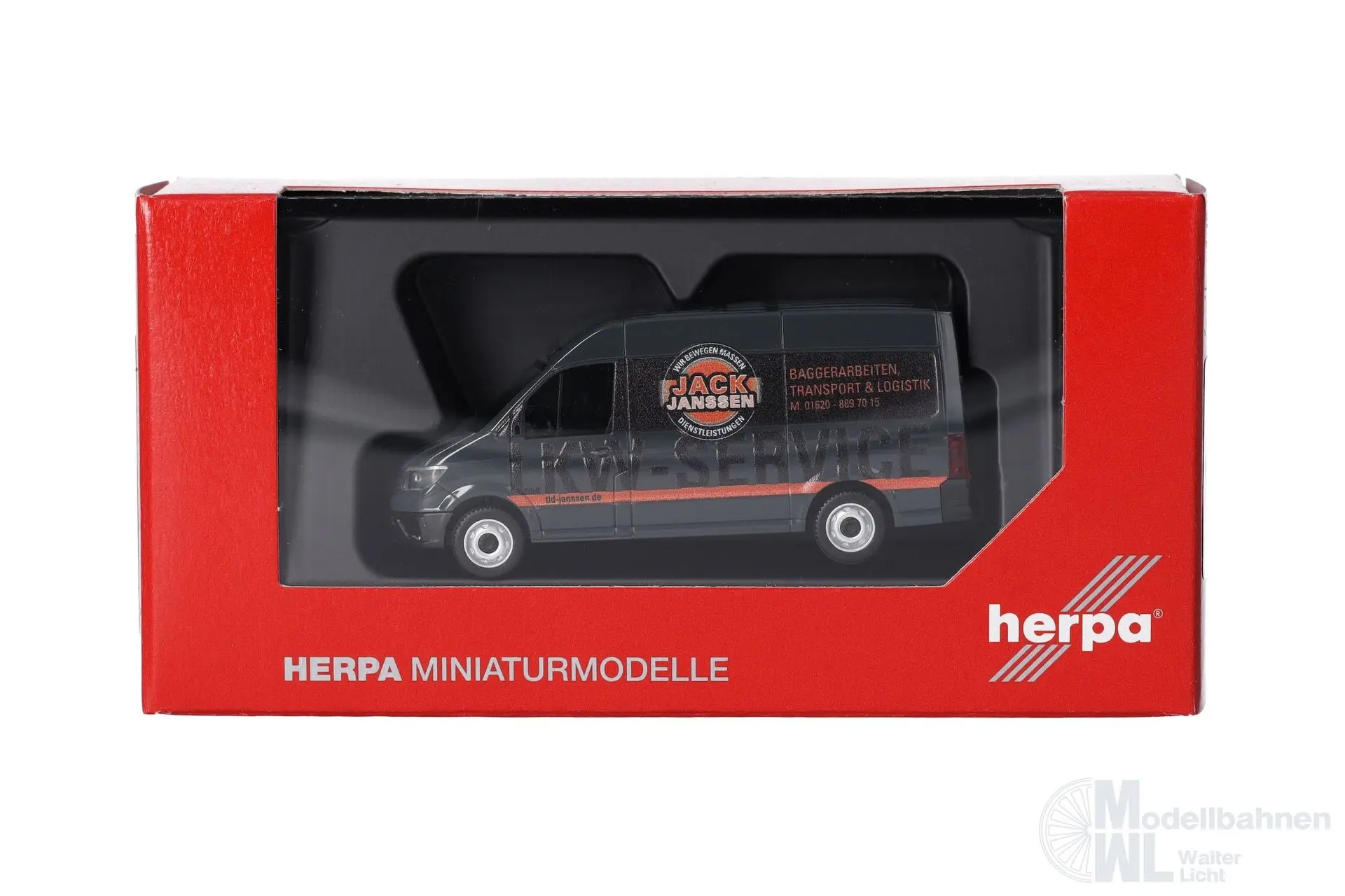 Herpa 099158 - VW Crafter Kasten HD Janssen H0 1:87