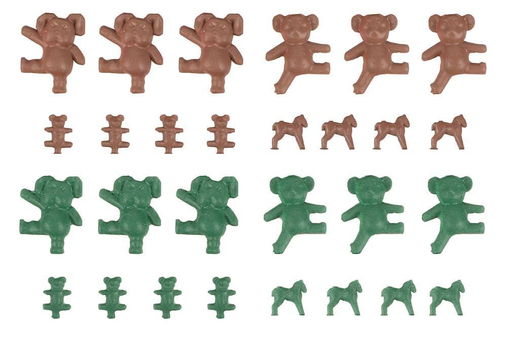 Faller 180861 - Kuscheltiere 30 Stück H0 1:87