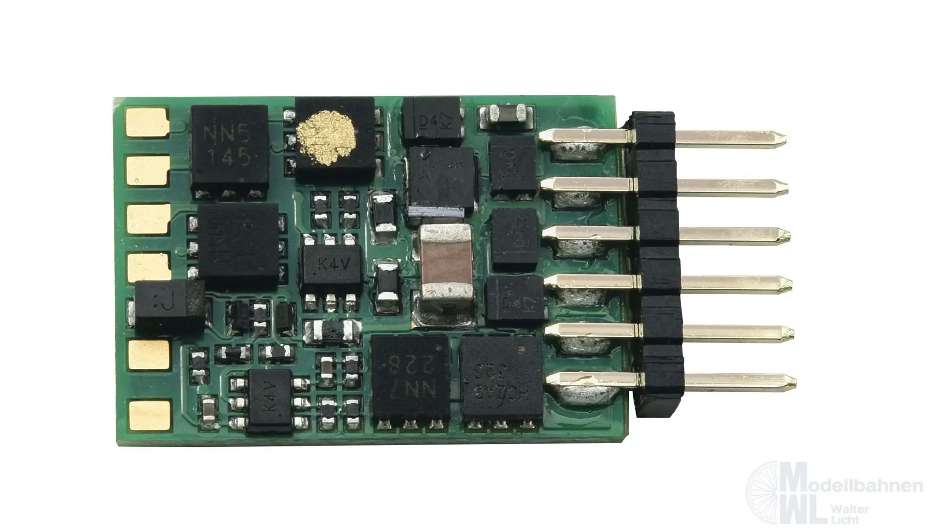 Fleischmann 685305 - DCC-Decoder NEM 651 Stecker gerade Stifte N 1:160
