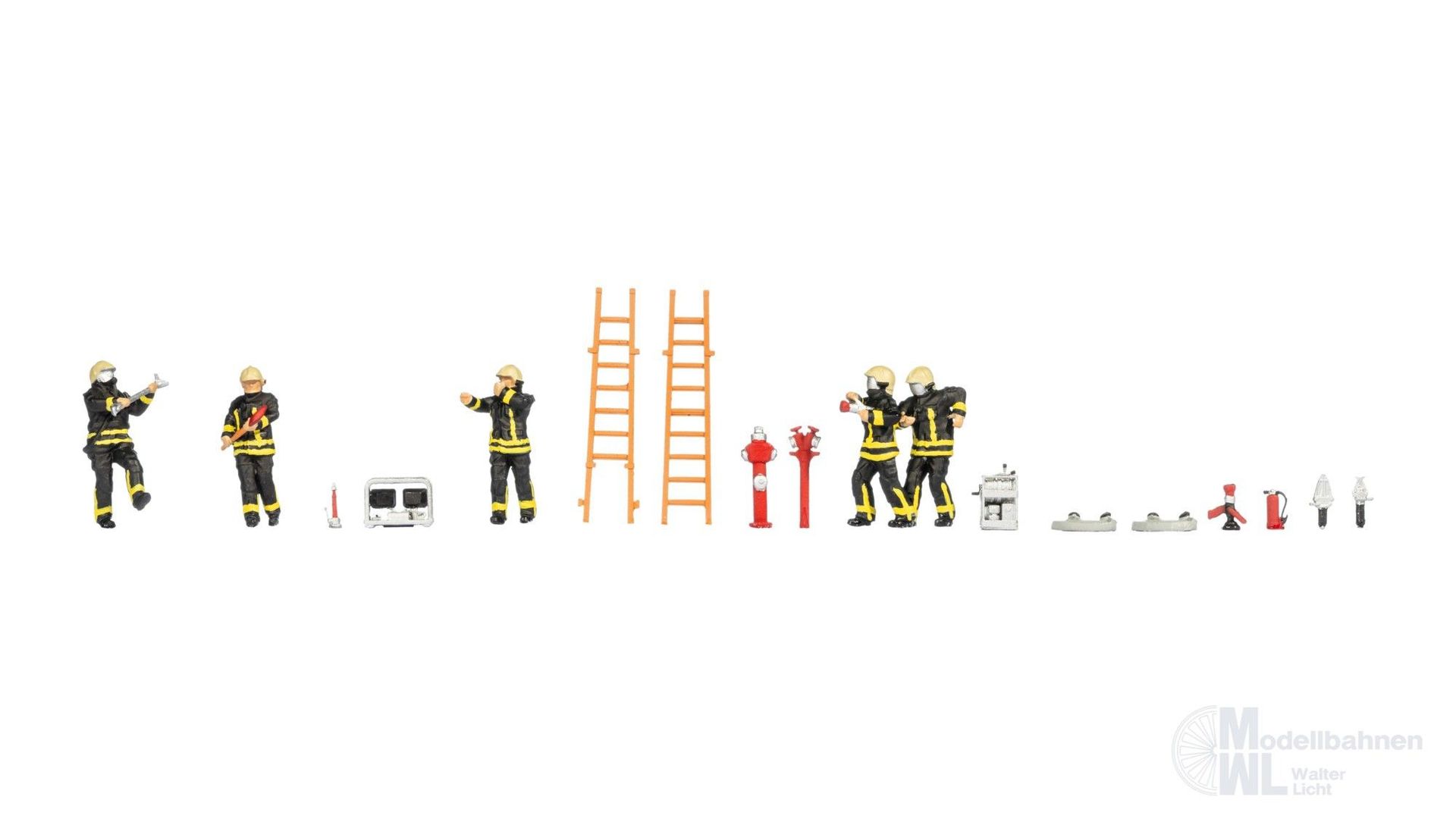 Noch 16259 - Figuren-Themenwelt Feuerwehreinsatz H0 1:87