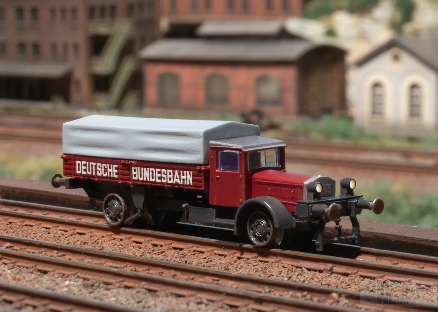 Märklin 88022 - Schienen LKW Vomag DB Ep.III Z 1:220