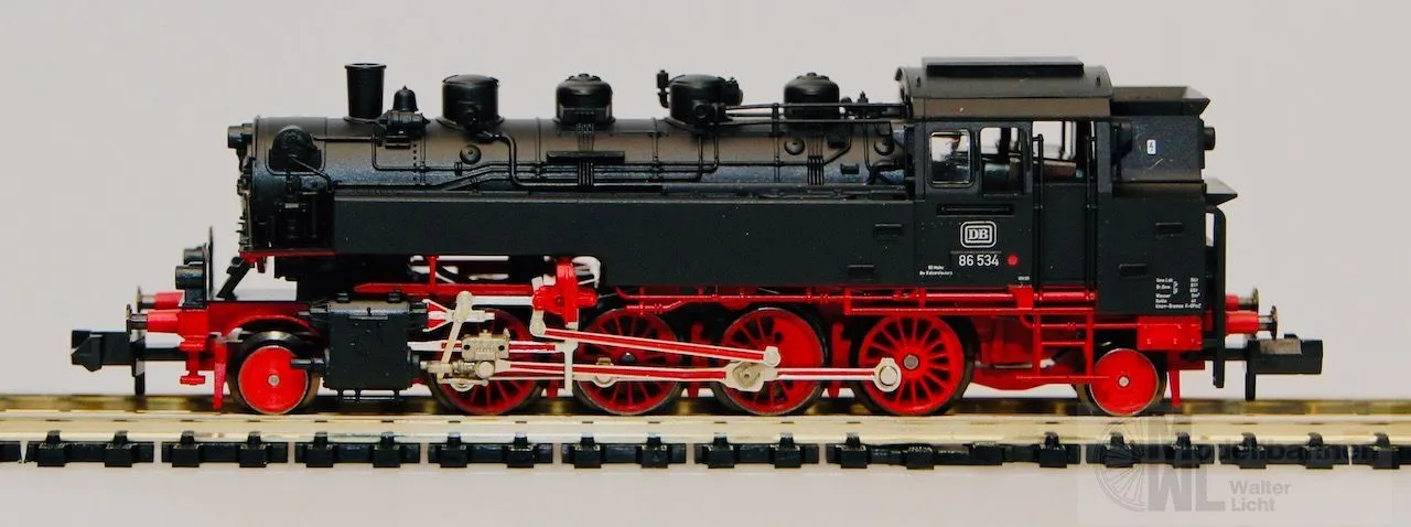 Fleischmann 7025 - FLEISCHMANN - Dampflok BR 86 534 DB Ep.III N 1:160