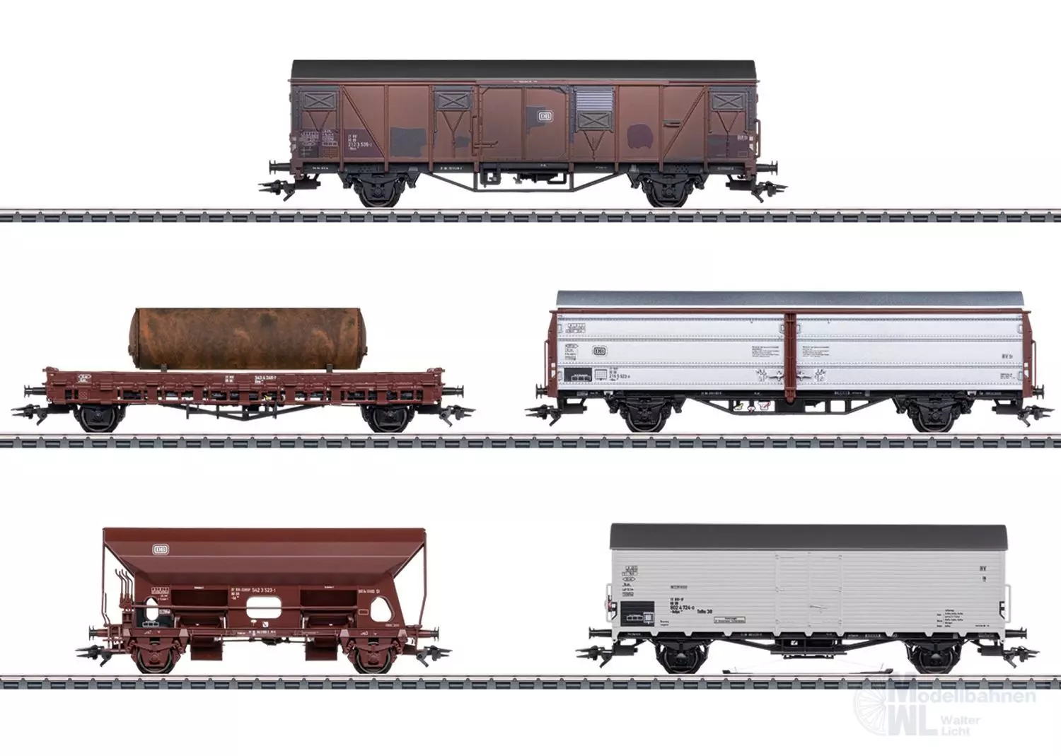 Märklin 47371 - Güterwagen-Set zu BR 193 DB Ep.IV 5.tlg. H0/WS