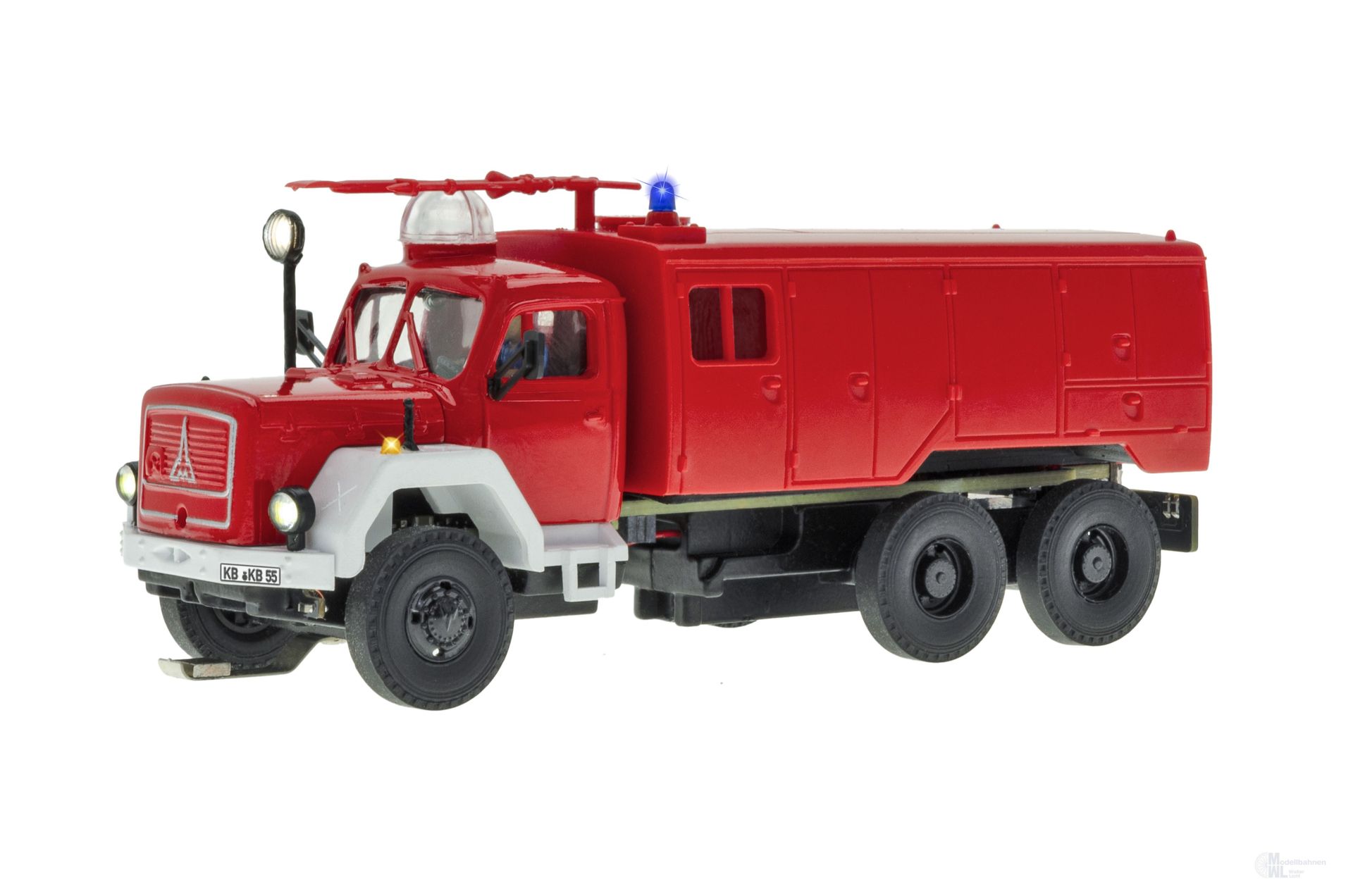 Viessmann 8055 - Magirus Deutz Jupiter Feuerwehr FlKfl 3800 / 400 3-achs H0 1:87