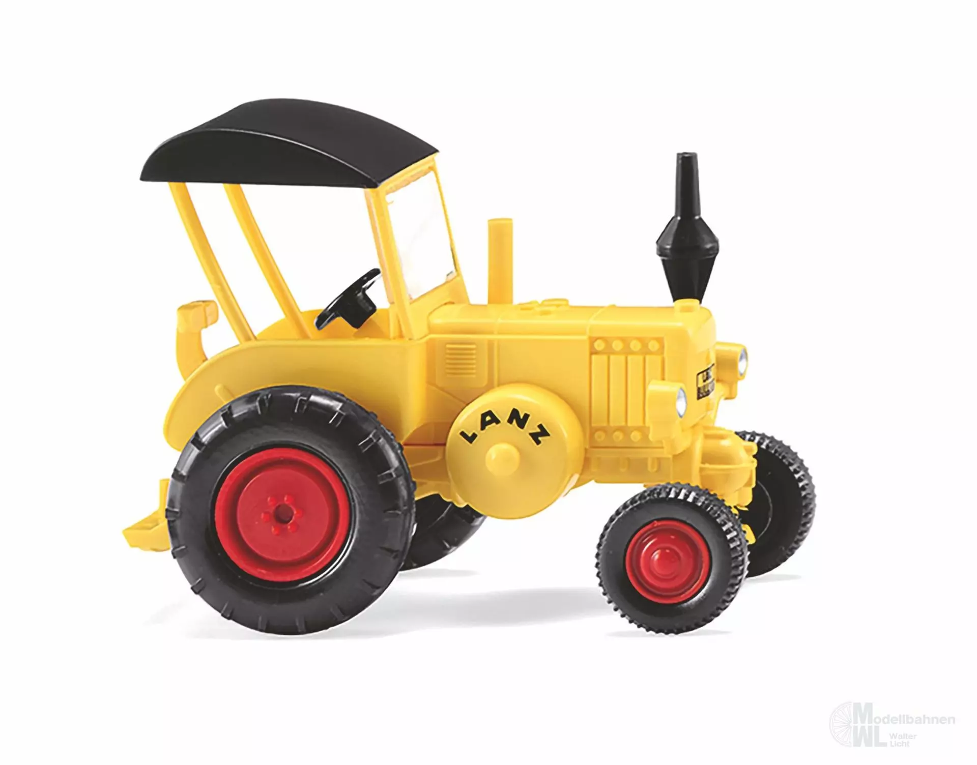 Wiking 088010 - Lanz Bulldog mit Dach - gelb H0 1:87