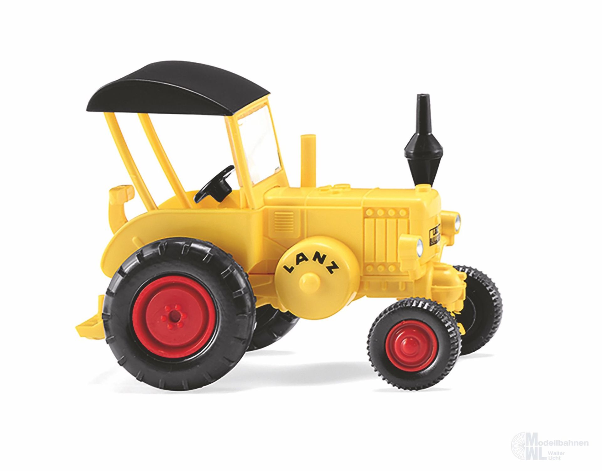 Wiking 088010 - Lanz Bulldog mit Dach - gelb H0 1:87