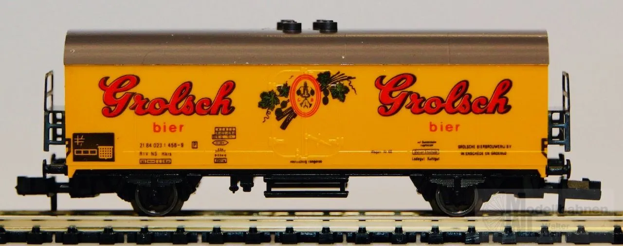 Fleischmann 8325 - FLEISCHMANN - Kühlwagen DB Ep.IV Grolsch N 1:160