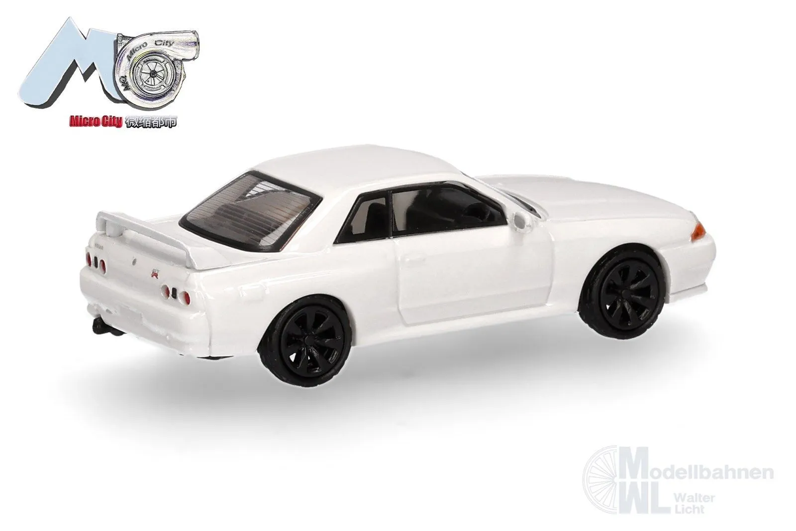 Herpa 87MC000102 - Nissan Skyline GTR32 weiß H0 1:87