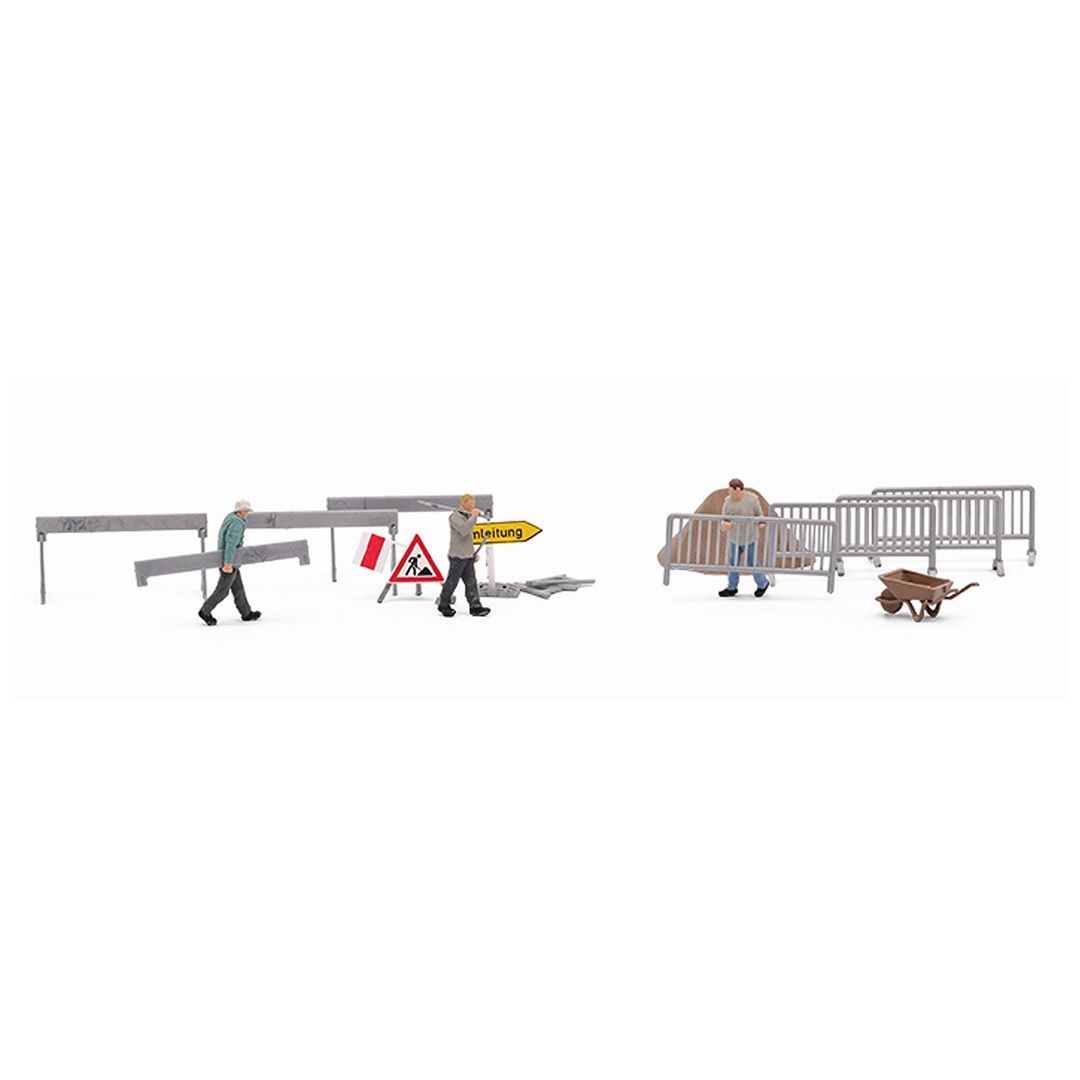 Busch 79874 - A-Set: Absperrungen aufst. H0 1:87 Busch 79874 - A-Set: Absperrungen aufst. H0 1:87