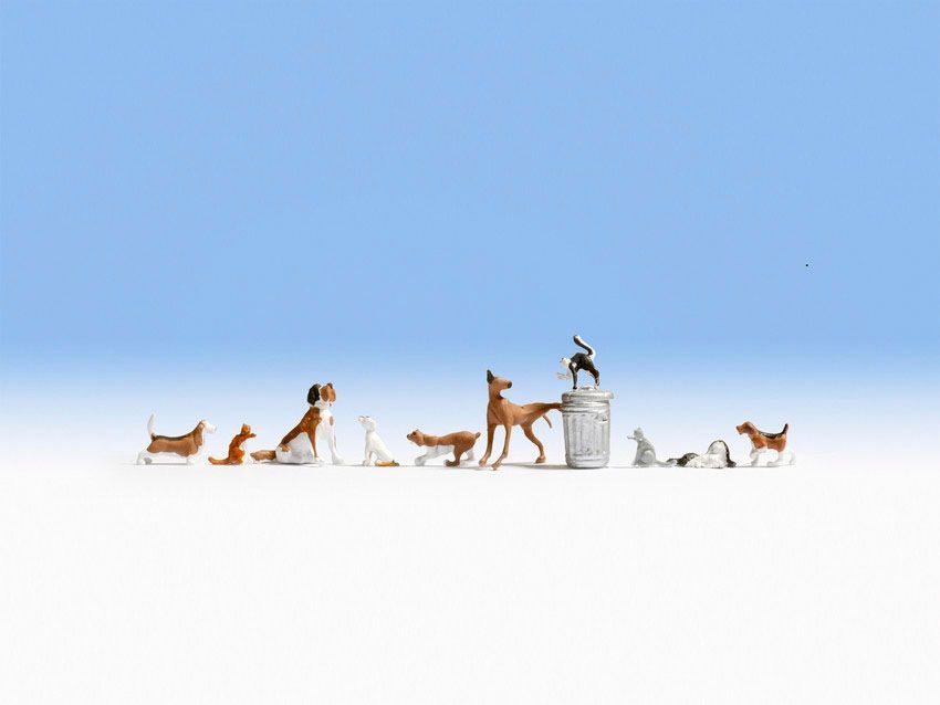 Noch 45715 - Hunde und Katzen TT 1:120