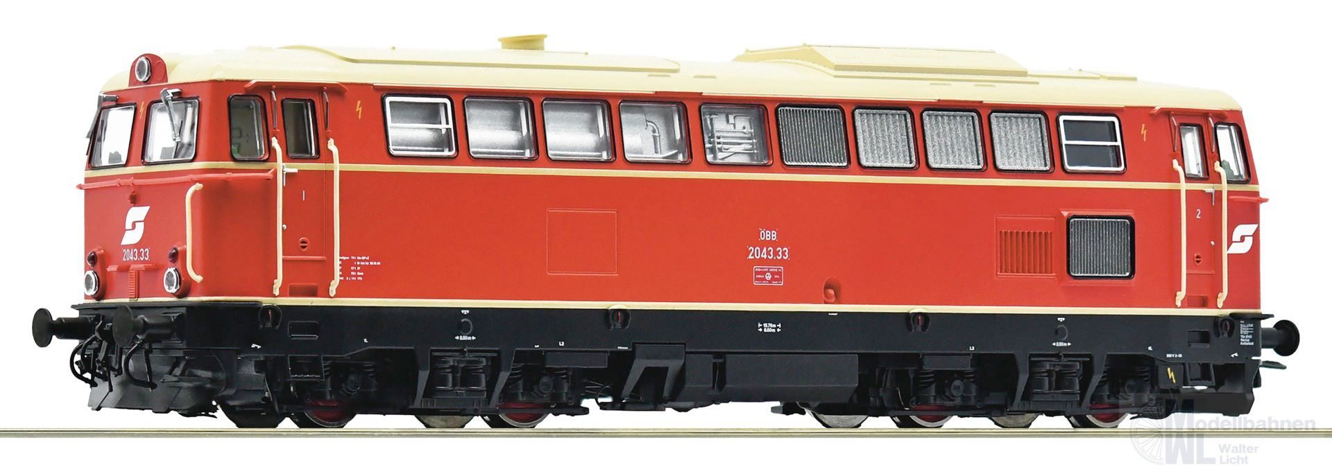 Roco 7300038 - Diesellok Reihe 2043.33 ÖBB Ep.IV H0/GL