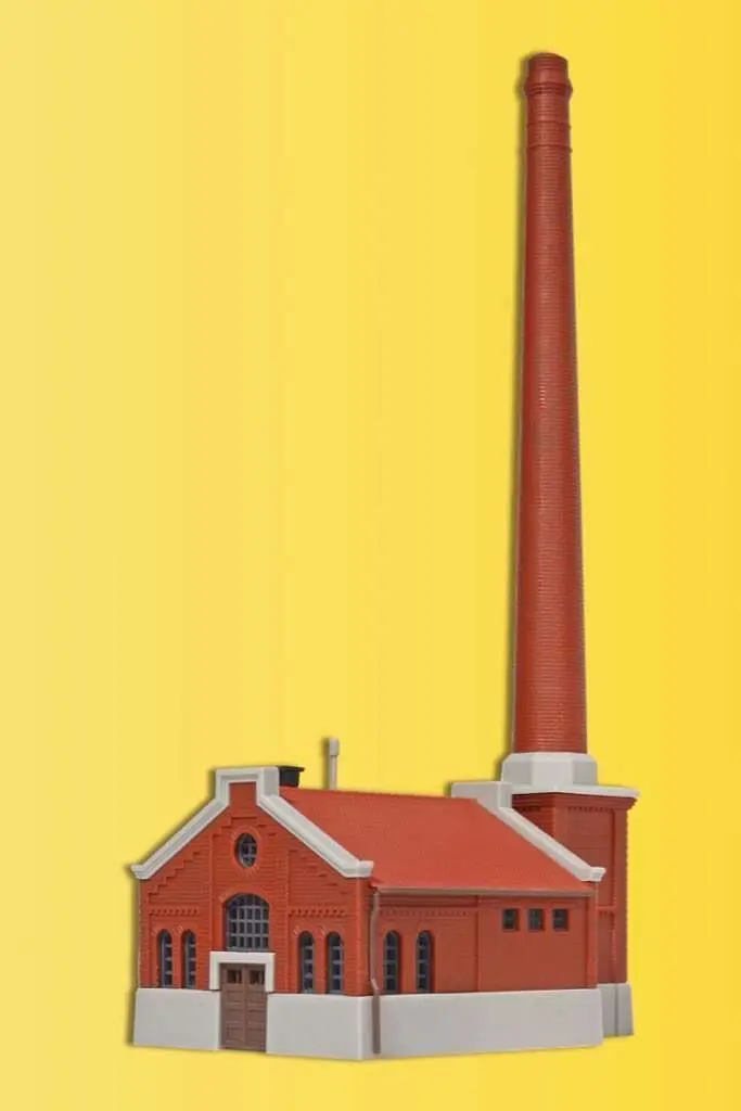 Kibri 36605 - Kesselhaus mit Kamin Z 1:220