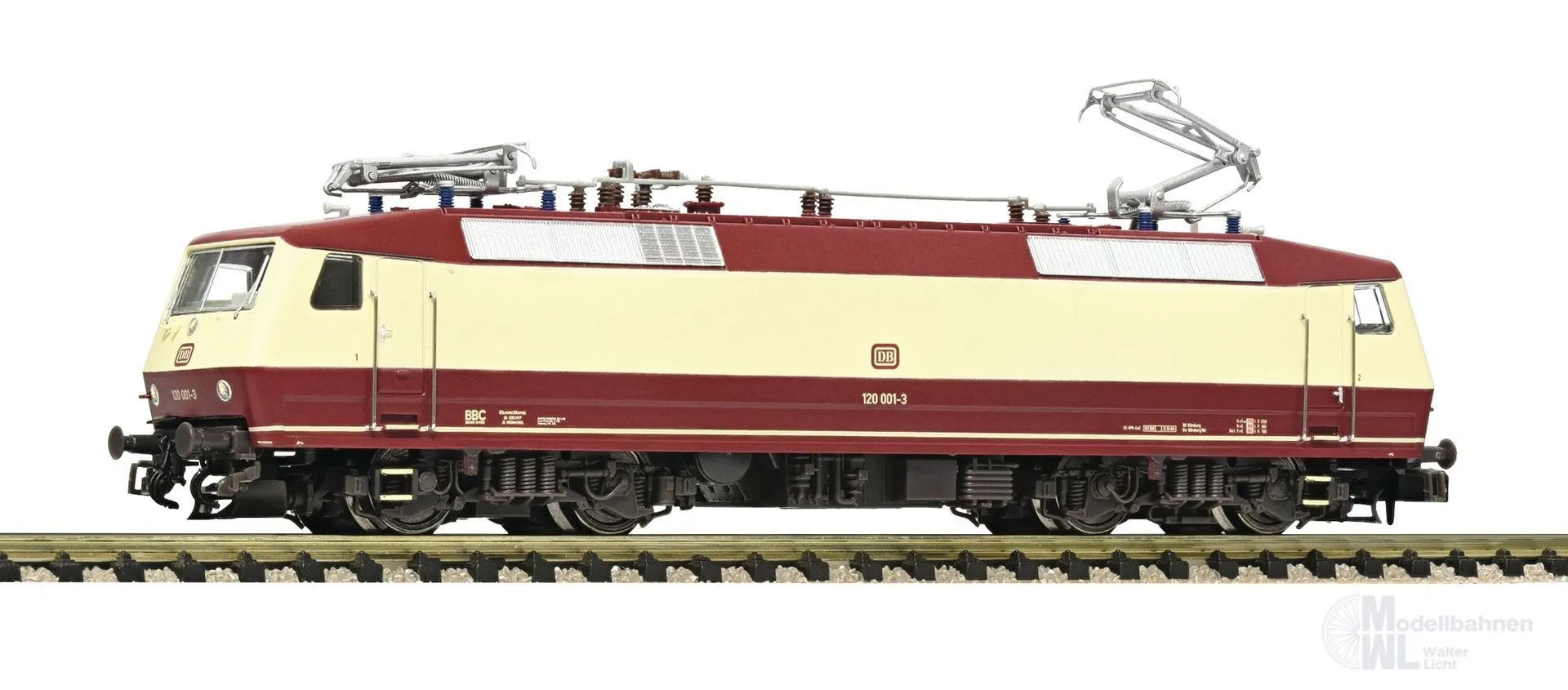 Fleischmann 7560059 - E-Lok BR 120 001-3 DB Ep.IV N 1:160
