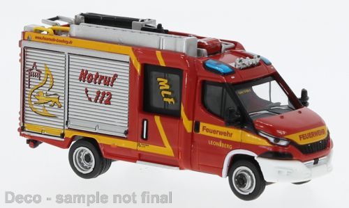 PCX-Models 870550 - Iveco Magirus Daily MLF Feuerwehr Leonberg 2021 H0 1:87