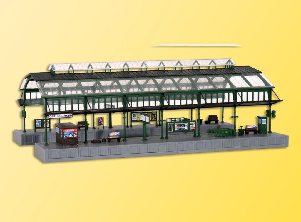 Kibri 37760 - Bahnsteighalle N 1:160