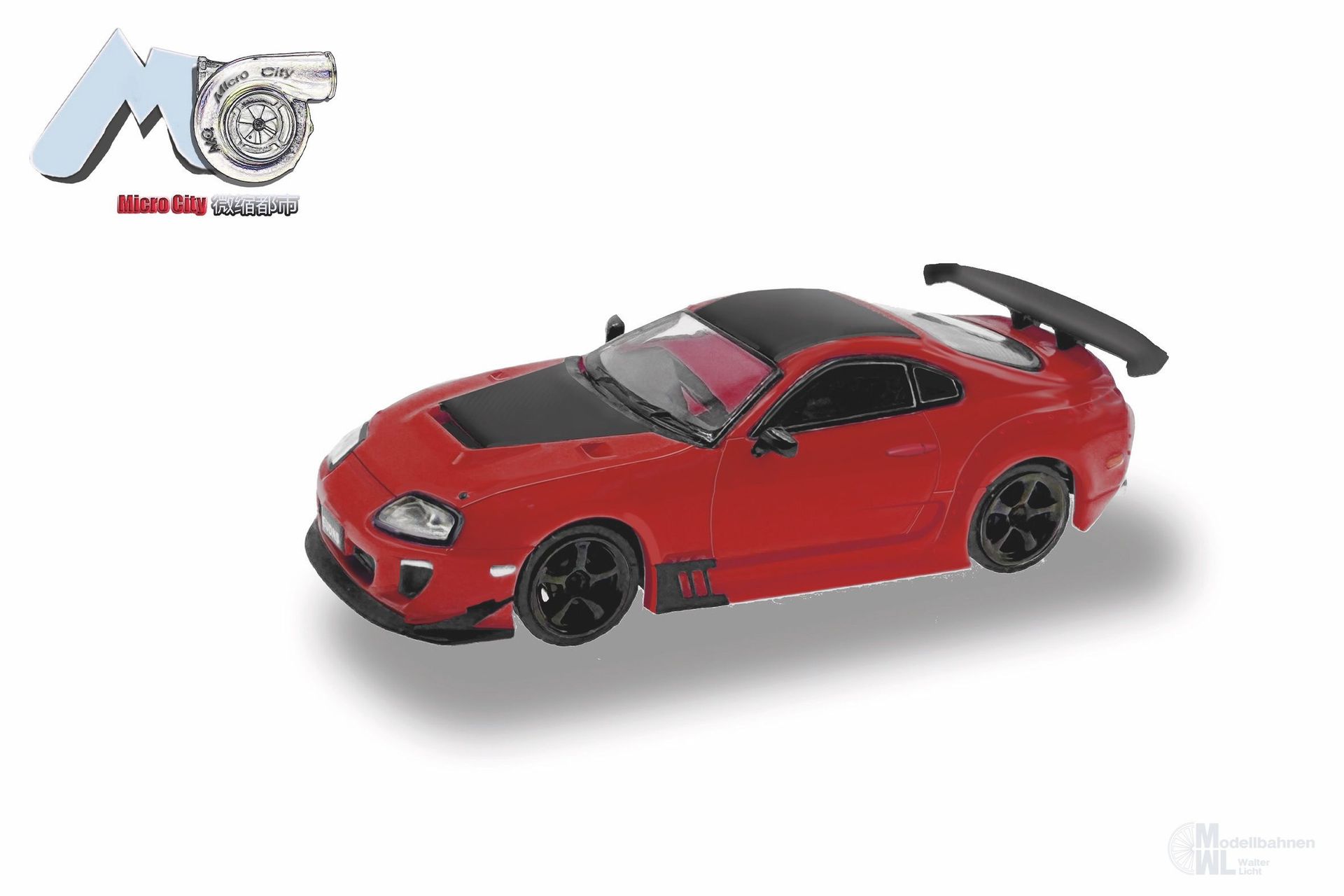 Herpa 87MC000016 - Toyota Supra rot (1993-2002) H0 1:87