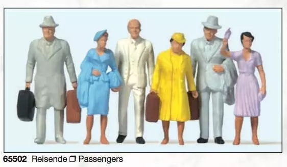 Preiser 65502 - Reisende Spur 0