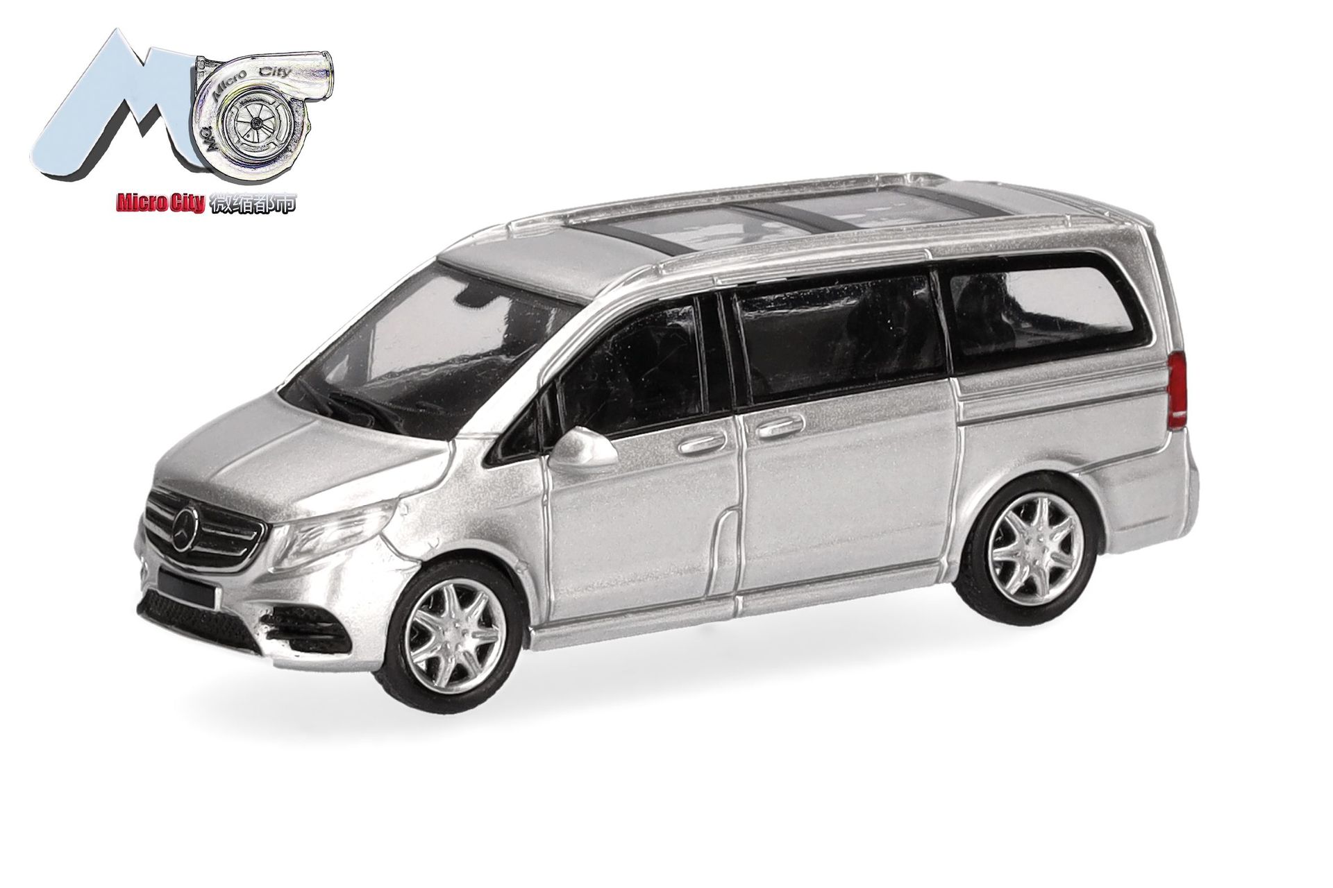 Herpa 87MC000076 - Mercedes-Benz V-Klasse silber H0 1:87