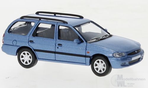 PCX-Models 870465 - Ford Escort MK VII Turnier metallic blau 1995  H0 1:87