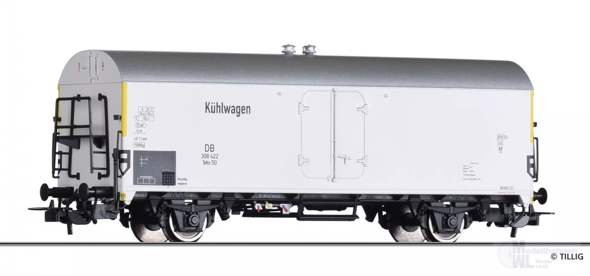 Tillig 76776 - Kühlwagen DB Ep.III Tehs 50 H0/GL