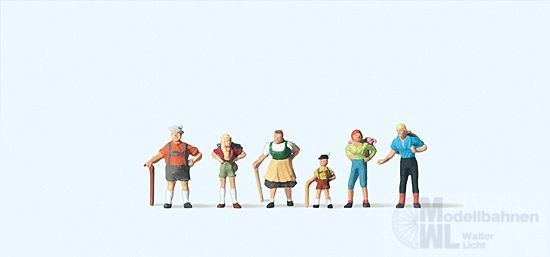 Preiser 79069 - Familie Krause im Allgäu N 1:160
