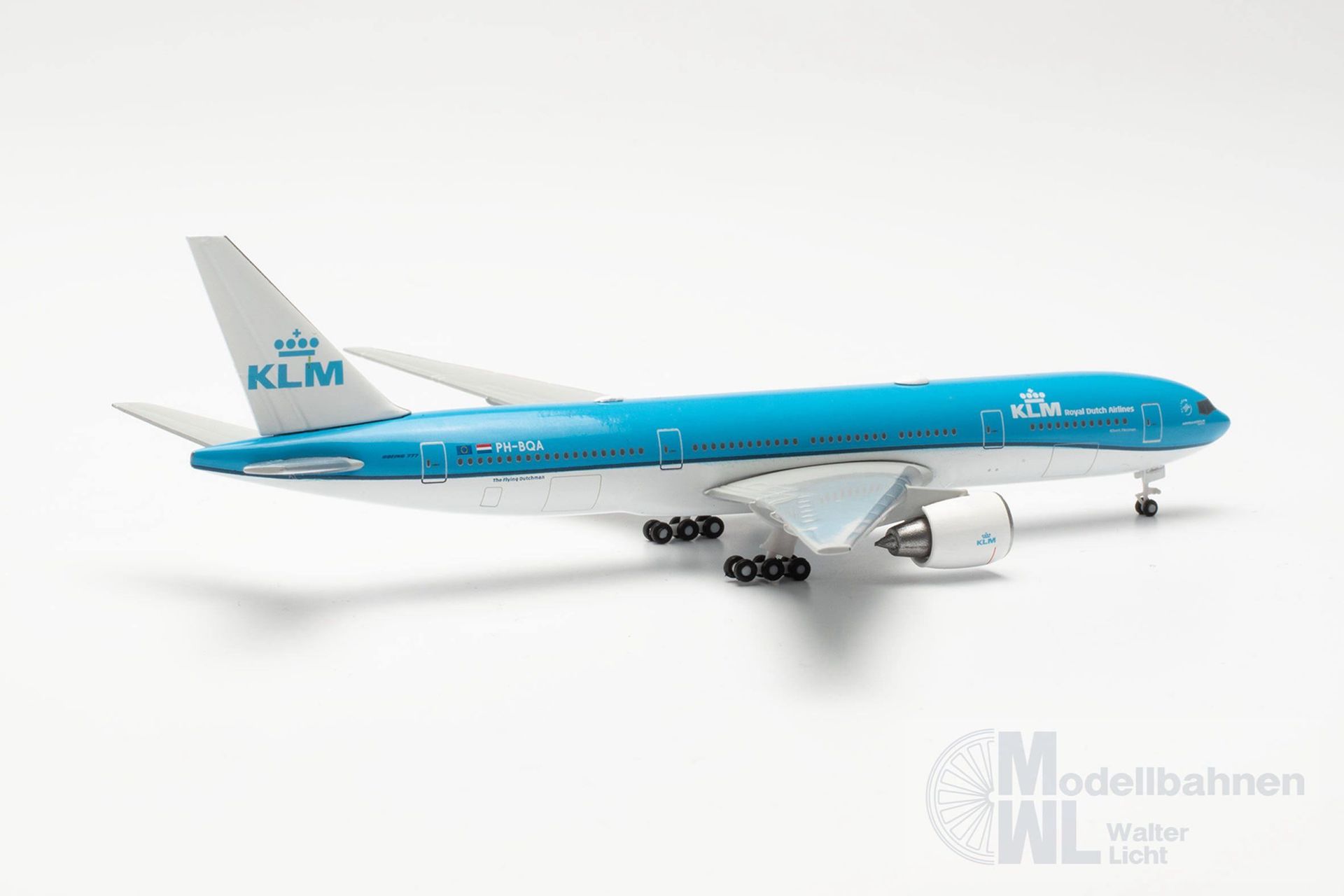 Herpa 537056 - Boeing 777-200 KLM Albert Plesman 1:500