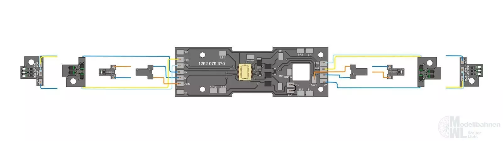 Bemo 5162370 - Umbausatz LED/ Next18 1262 H0m