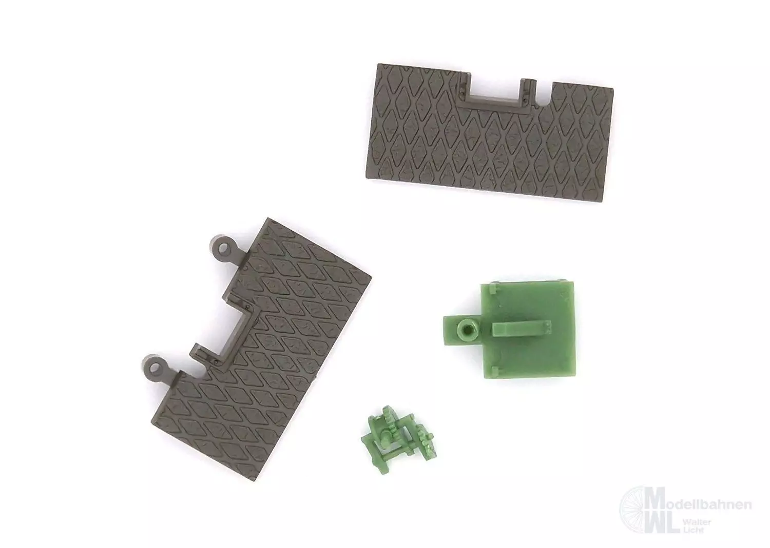 Märklin Ersatzeile E255768 - ERSATZTEIL: Bleche, Antrieb grün, Schalts