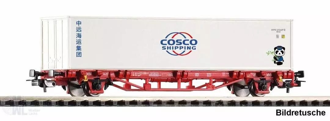 Piko 27749 - Containertragwagen DB Ep.VI Cosco H0/GL