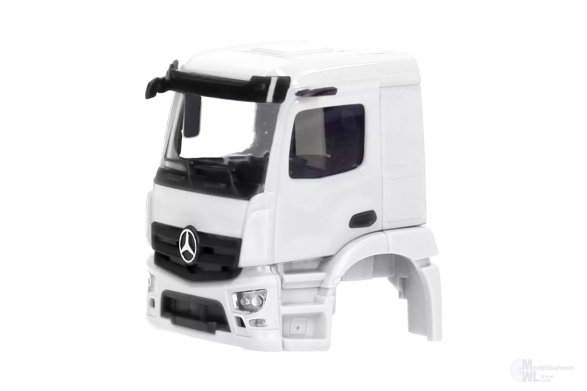 Herpa 086035 - Teileservice FH MB Actros M weiß 2 Stück H0 1:87