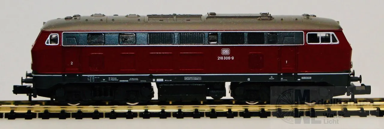 Fleischmann 7025 - FLEISCHMANN - DIesellok BR 218 306-9 DB Ep.IV mit Faulhabermotor N 1:160