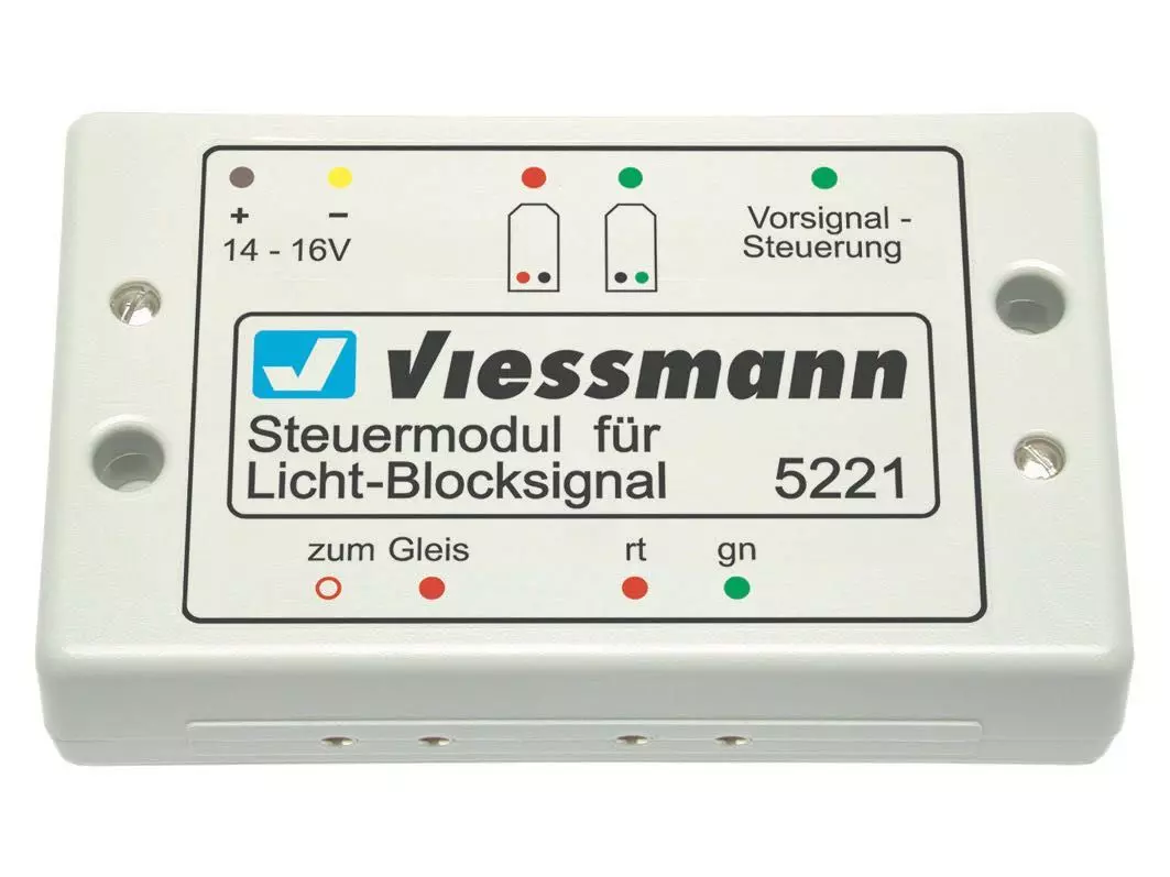 Viessmann 5221 - Steuermodul für Licht Blocksignal