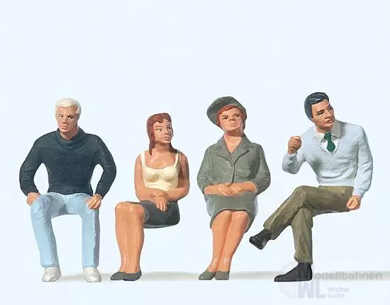 Preiser 63074 - Sitzende Personen Spur 1