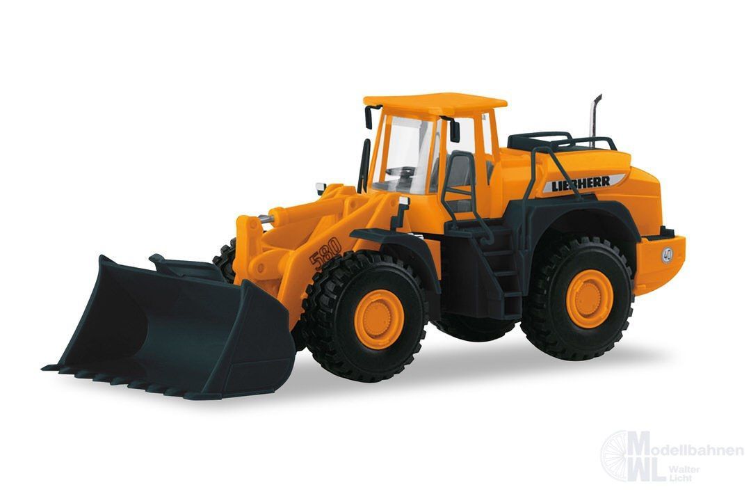 Herpa 320467 - Liebherr Radlader L580, kommun H0 1:87 Herpa 320467 - Liebherr Radlader L580, kommun H0 1:87