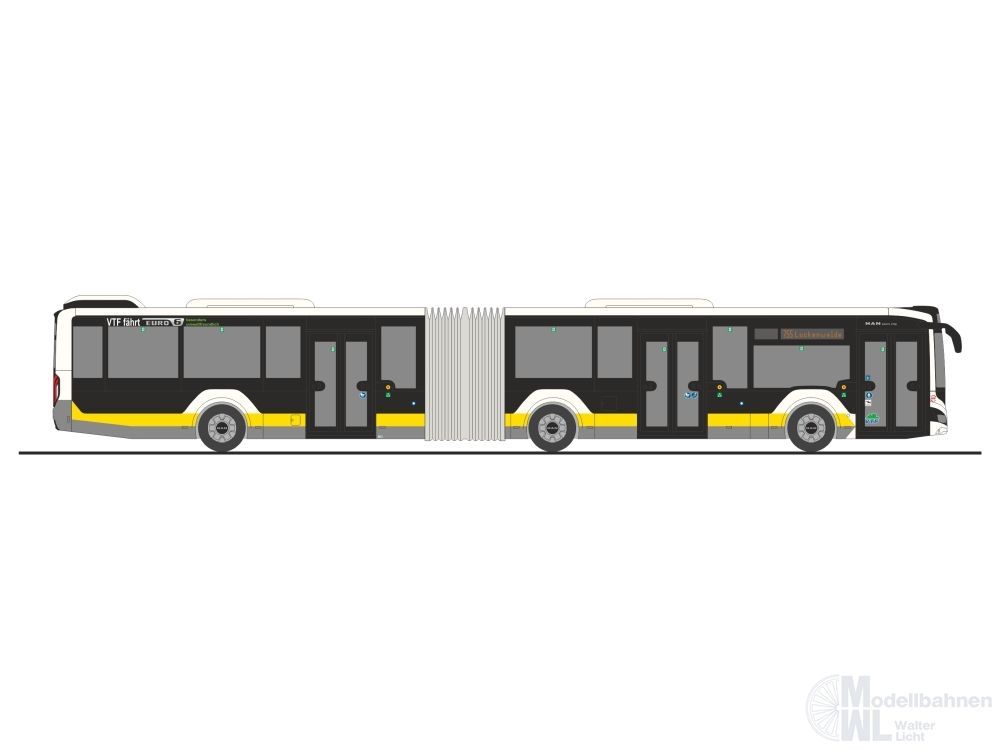 Rietze 75877 - MAN Lion´s City 18´18 VTF Luckenwalde H0 1:87