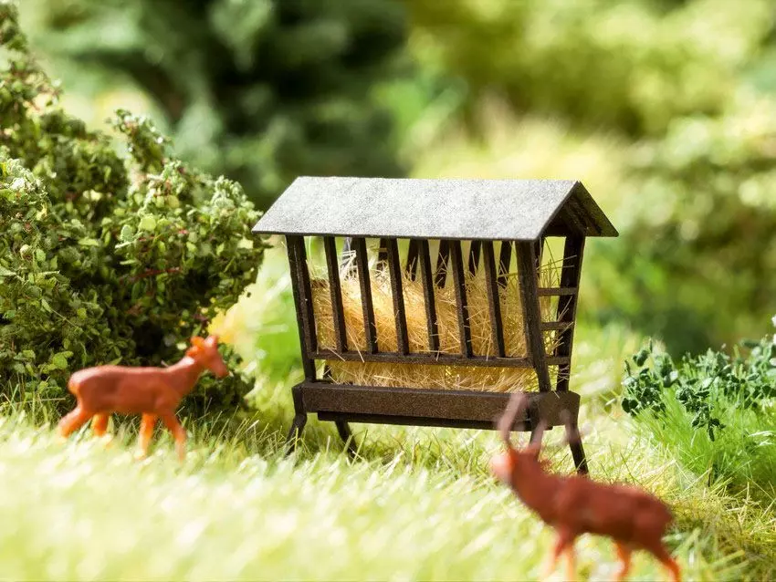 Noch 14343 - Futterkrippe 2 Stück H0 1:87