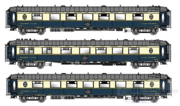 LS Models 79174 - Personenwagen Set CIWL Ep.III 3.tlg. H0/GL