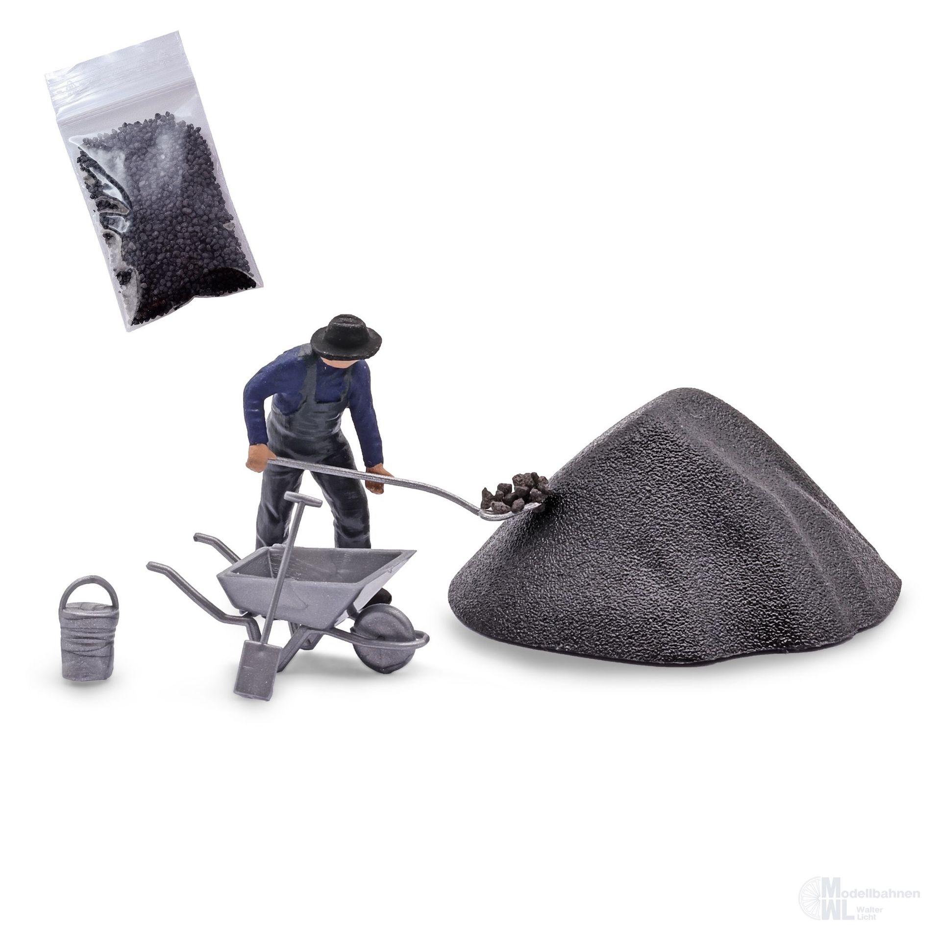 Busch 79940 - A-Set: Köhler bei der Arbeit  H0 1:87